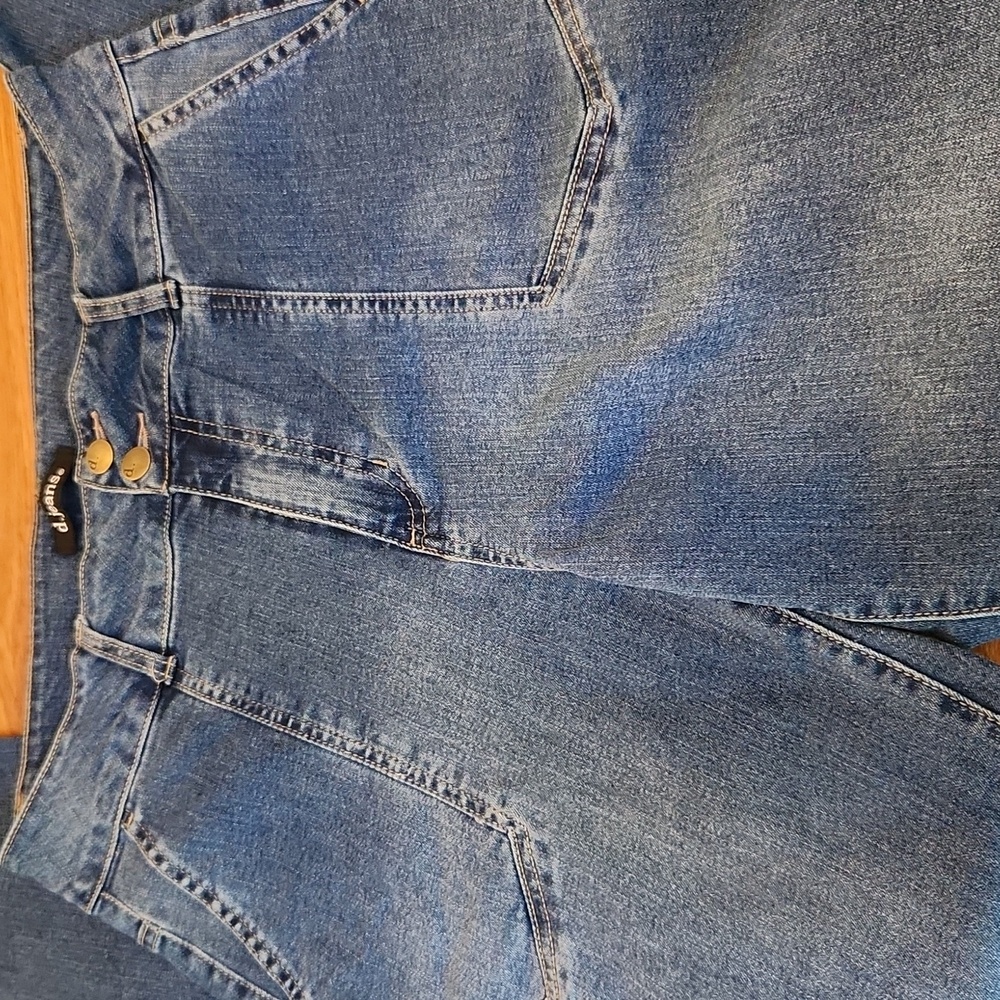High Rise Blue Jeans - Picture 2 of 3